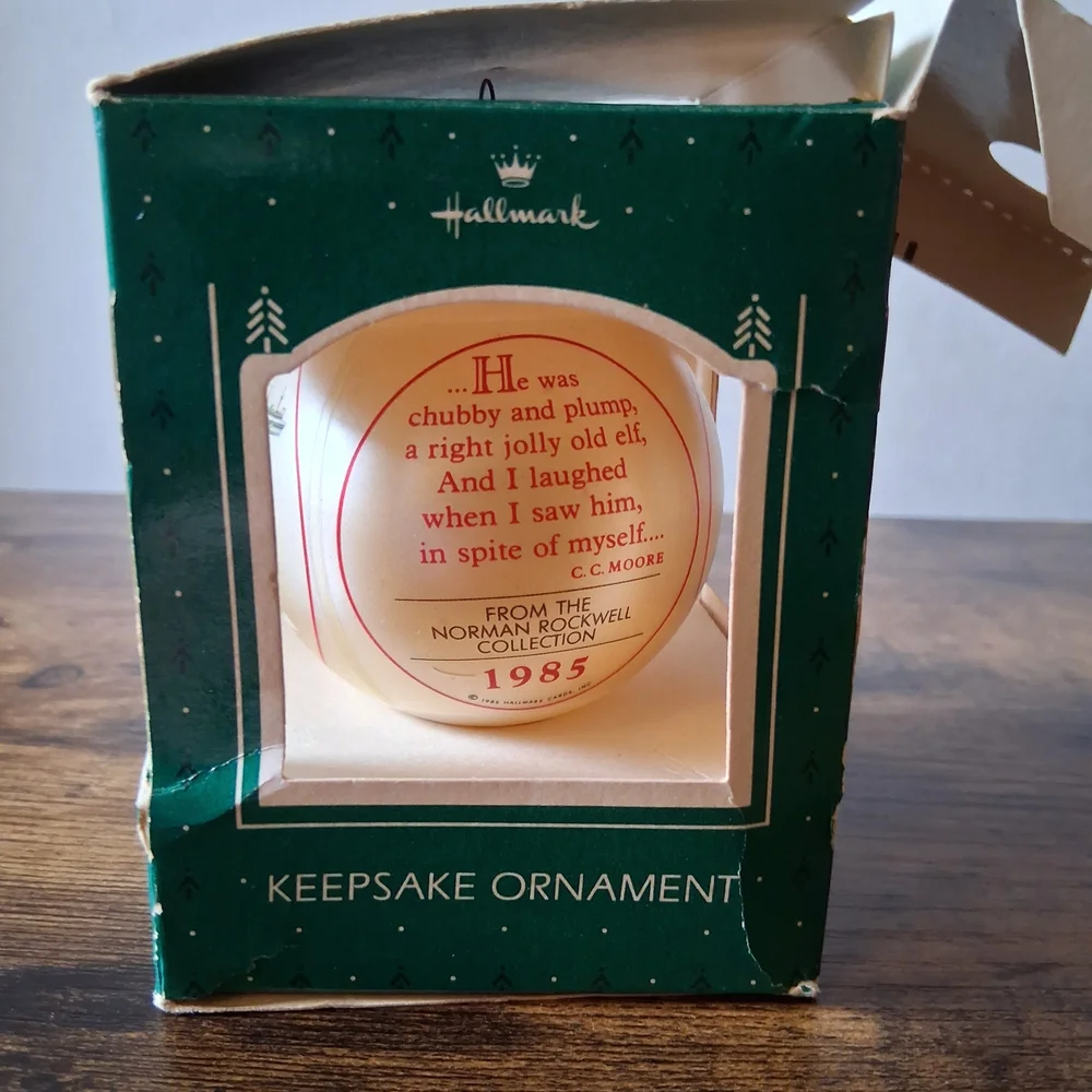 Vintage 1985 Hallmark Fraggle Rock Holiday Ornament with Santa Design